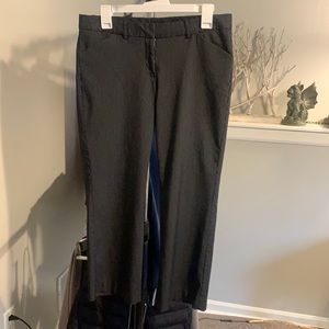 Express Editor Pants Black Pinstripe! 8